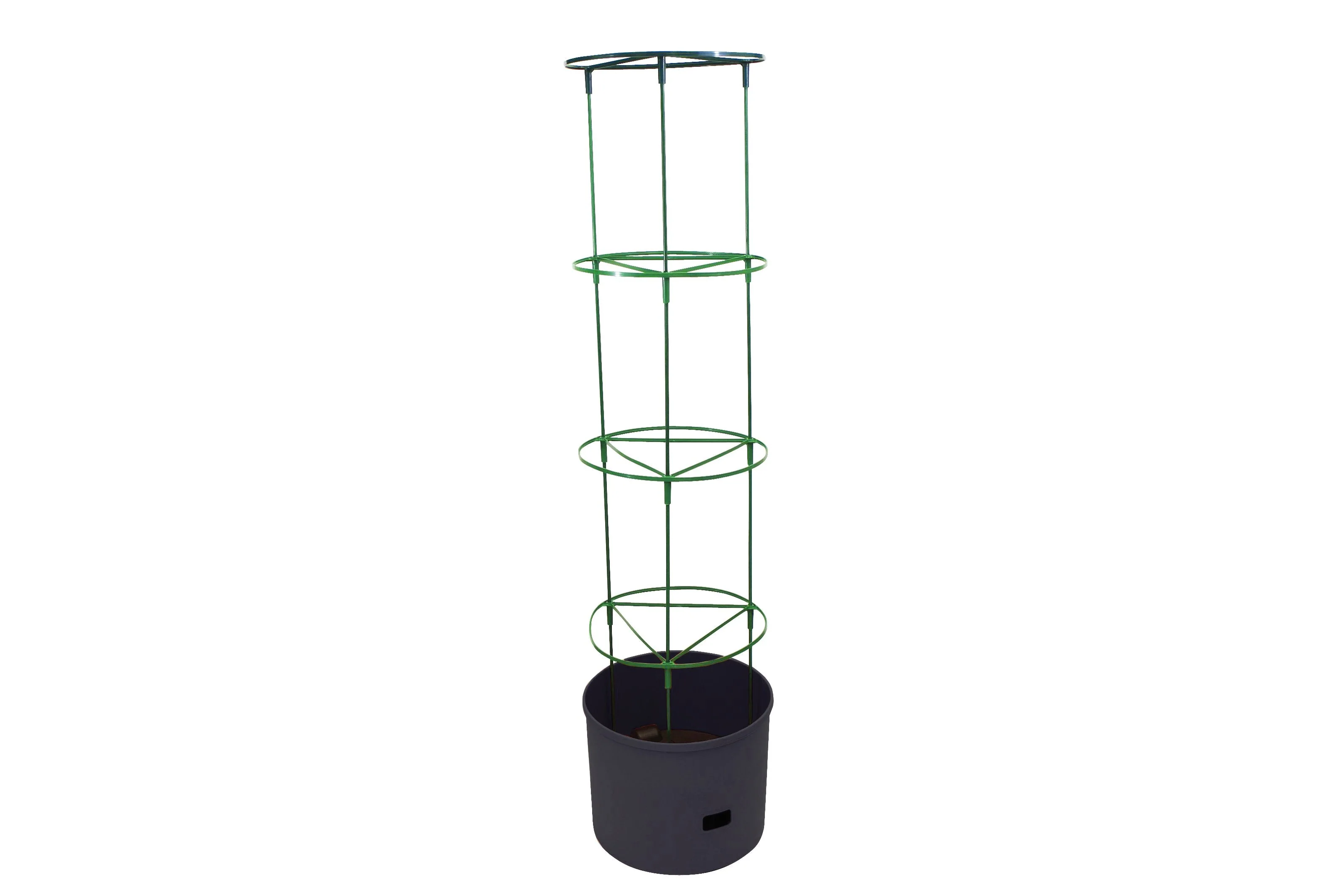 4x Greenlife Jumbo Tomato Growing Tower with Self Watering Pot - Slate Grey - Image 3