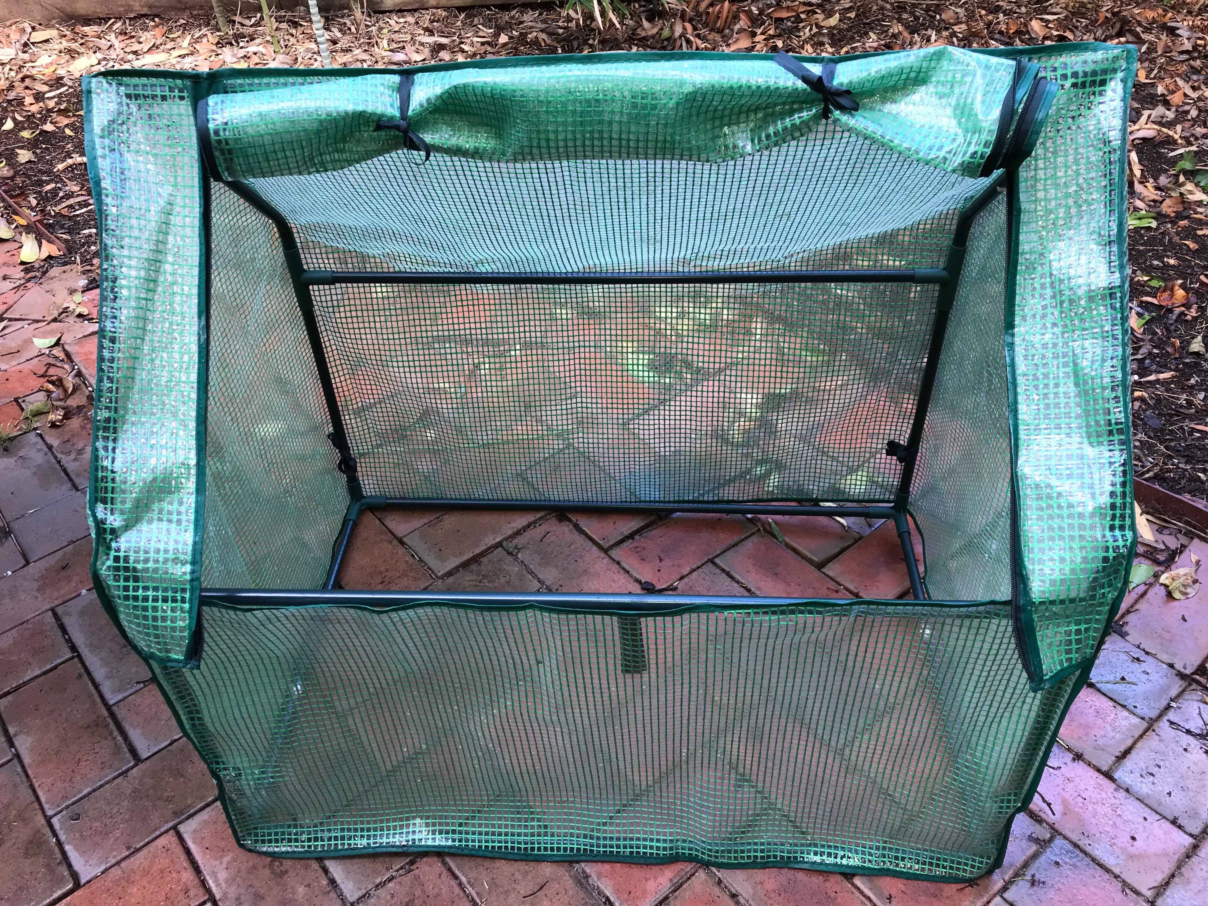 Greenlife Mini Patio Drop Over PE Greenhouse 880 x 580 x 820mm - Image 3