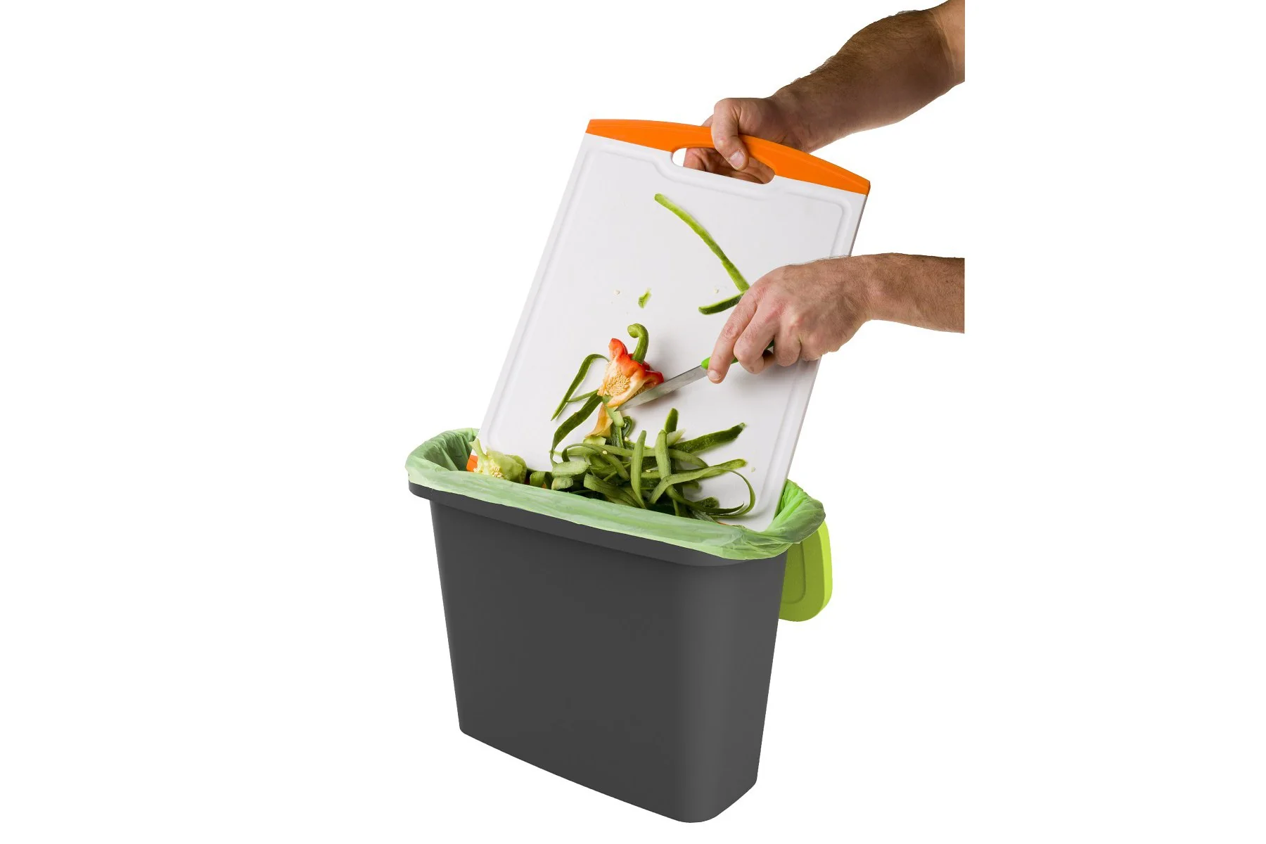 Maze 9L Slim Kitchen Caddy Bin and Indoor Composter - Image 3