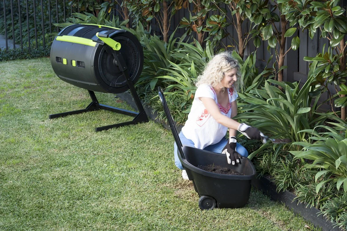 Maze Garden and Composting Cart with Handle 55 Litre - Image 6