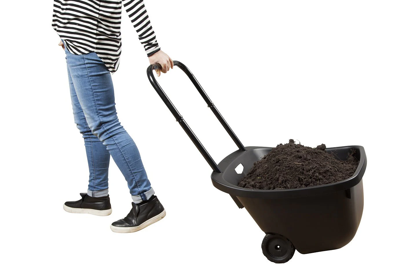 Maze Garden and Composting Cart with Handle 55 Litre - Image 7