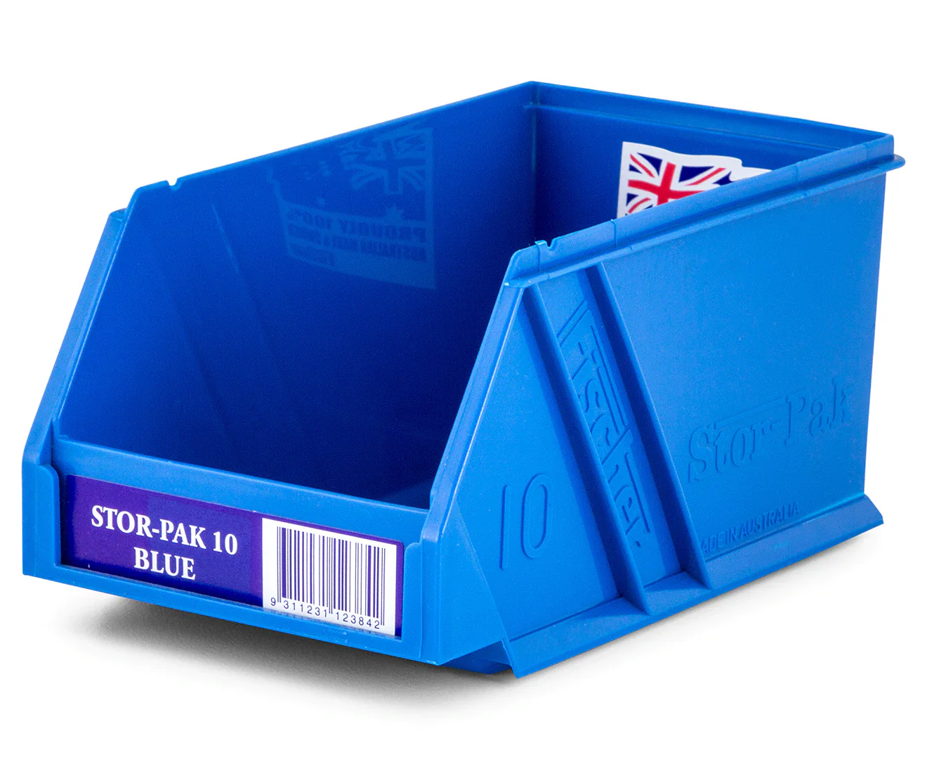 Fischer Plastics Stor-Pak 10 Blue Bin and Container 1L - Image 4