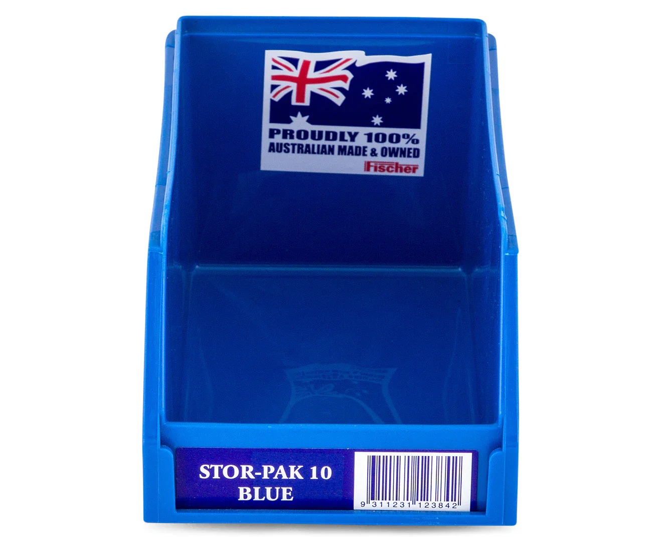 Fischer Plastics Stor-Pak 10 Blue Bin and Container 1L - Image 5
