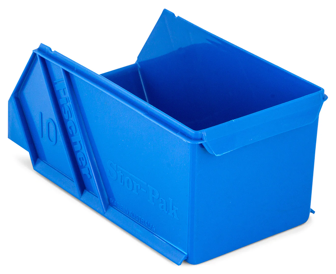 Fischer Plastics Stor-Pak 10 Blue Bin and Container 1L - Image 6