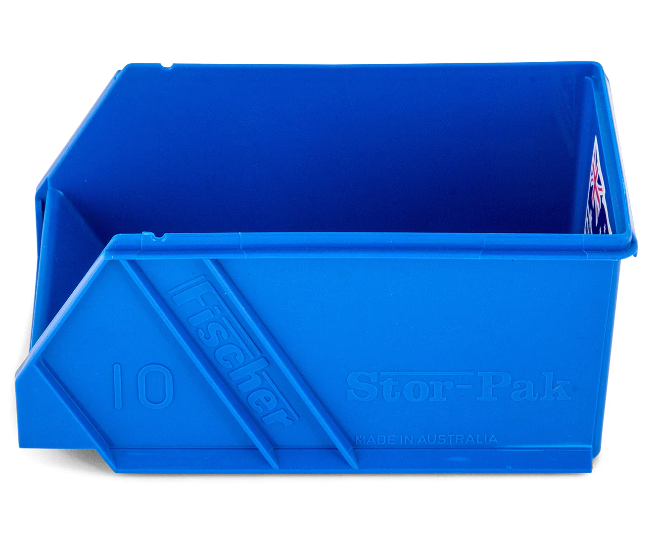 Fischer Plastics Stor-Pak 10 Blue Bin and Container 1L - Image 7