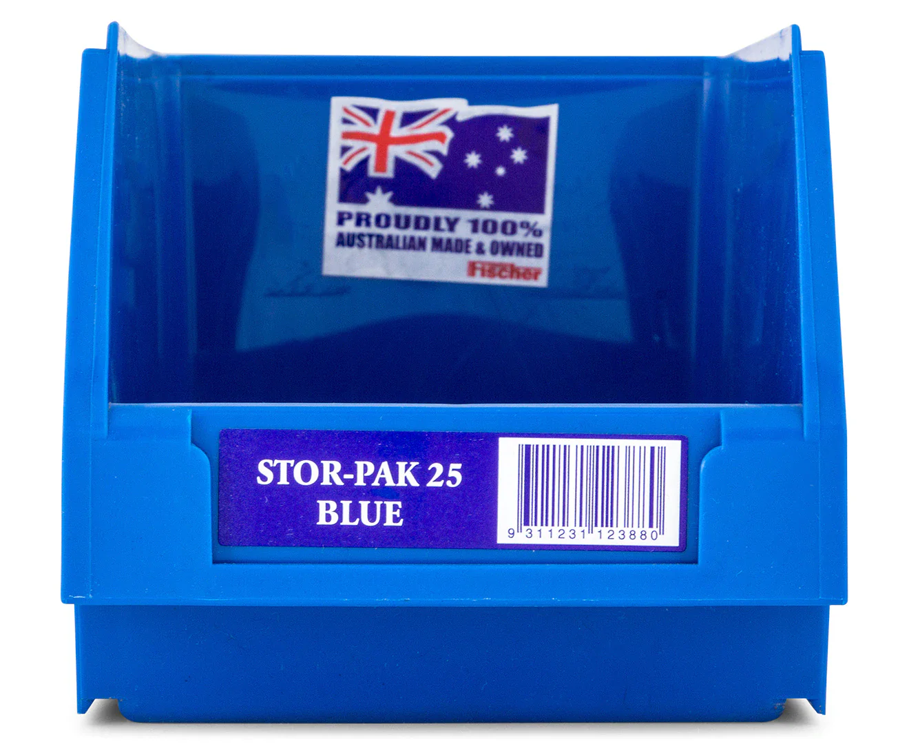 Fischer Plastics Stor-Pak 25 Blue Bin and Container 2.5L - Image 3