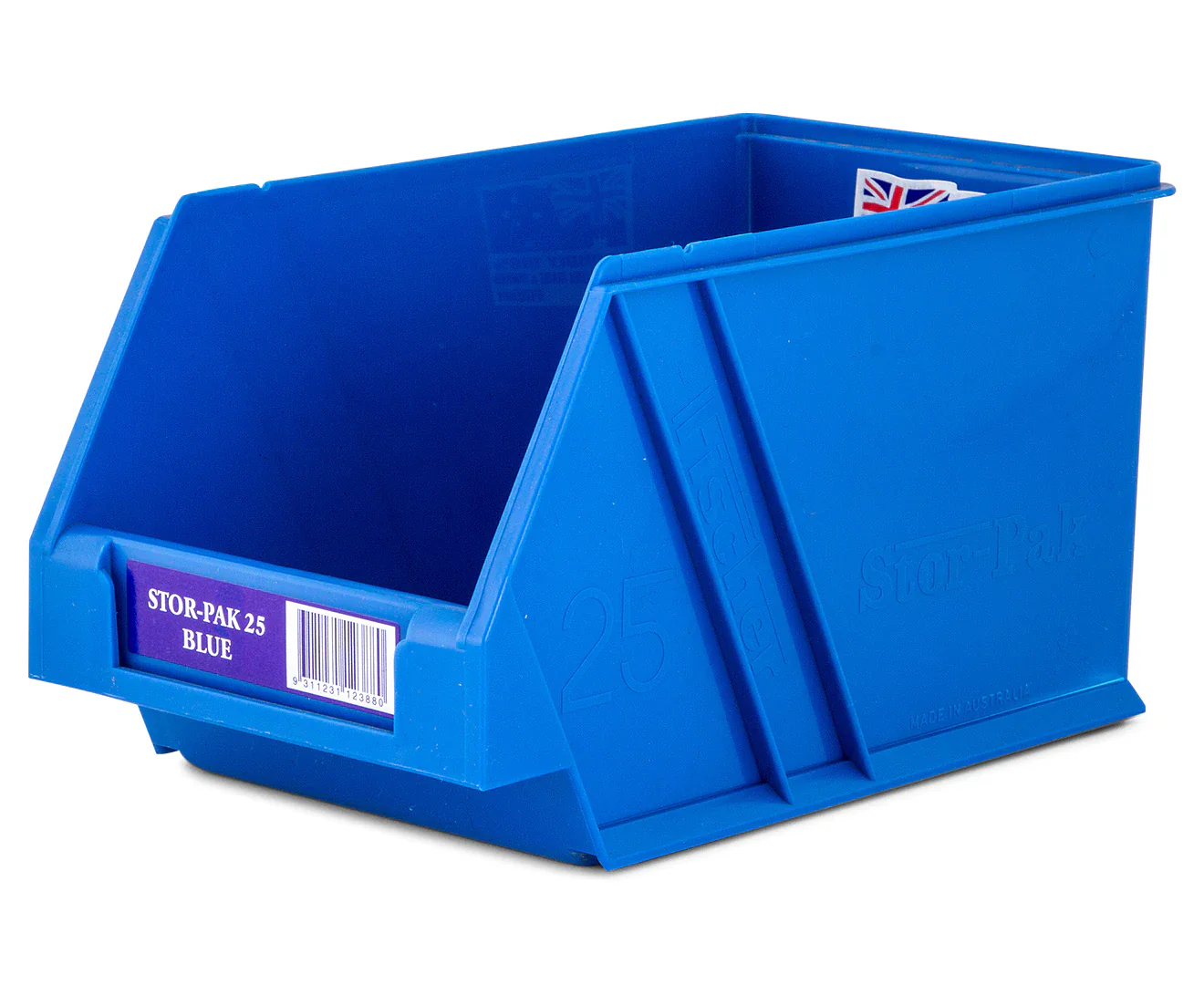 Fischer Plastics Stor-Pak 25 Blue Bin and Container 2.5L - Image 4