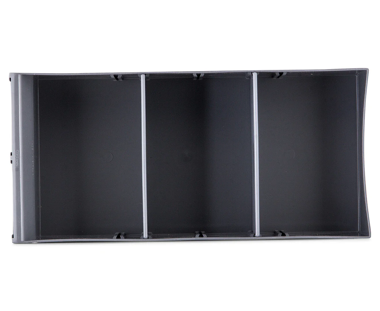 Fischer Plastics Spare Part Tray Divider to suit 200mm Wide Bins - Grey - Image 2
