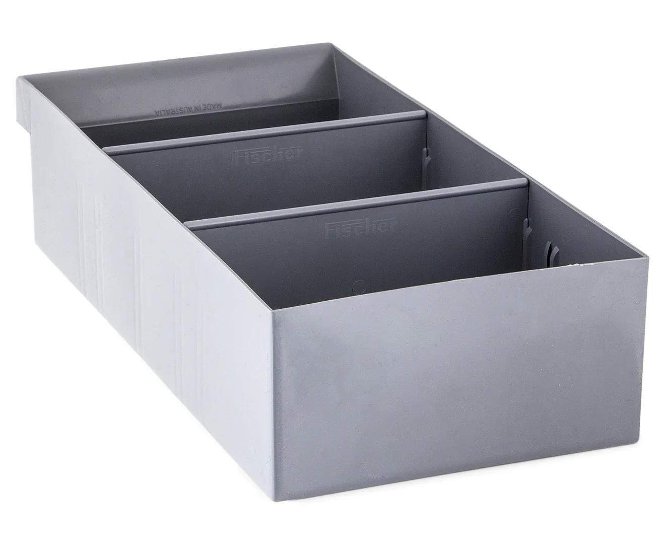 Fischer Plastics Spare Parts Tray 200W x 100H x 400D mm Grey - Image 2