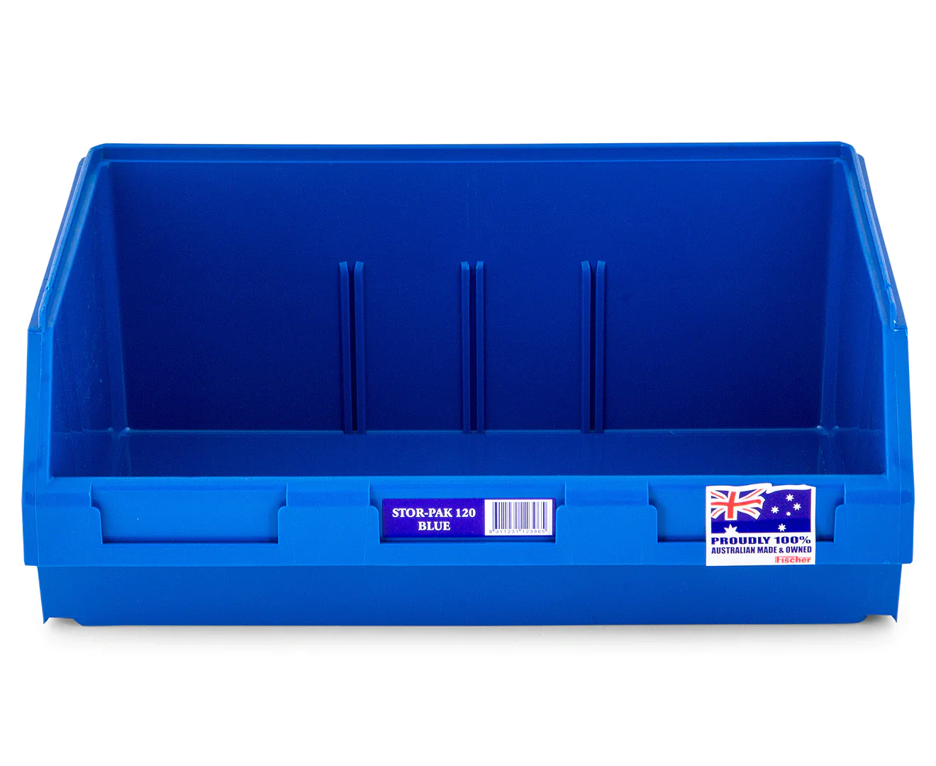 Fischer Plastics Stor-Pak 120 Blue Bin and Container 12L - Image 3
