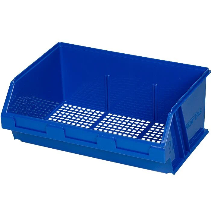 Fischer Plastics Stor-Pak 120 Blue Bin with Mesh Base 12L