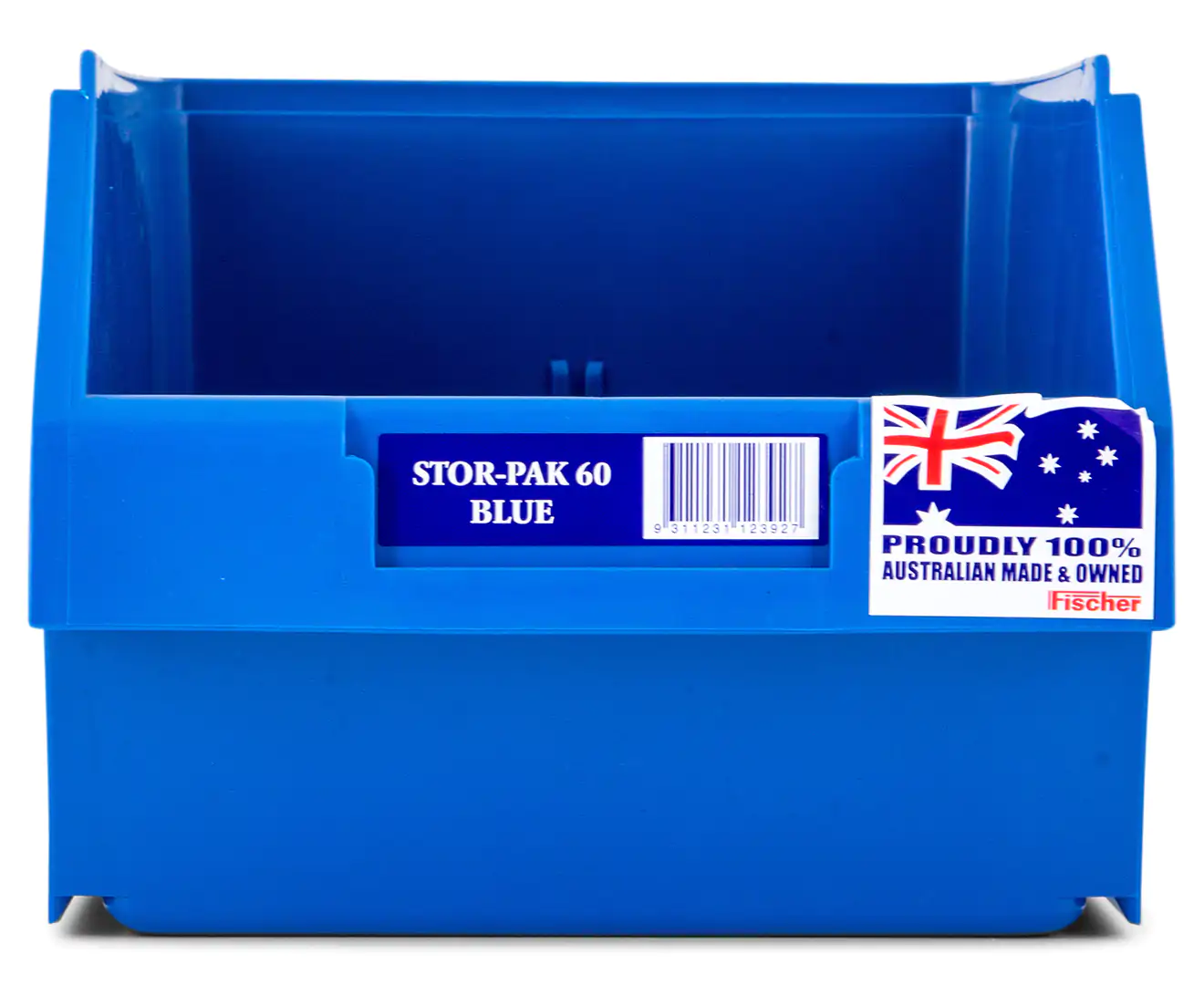 Fischer Plastics Stor-Pak 60 Blue Bin and Container 6L - Image 3
