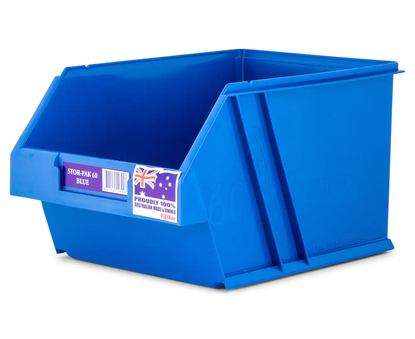 Fischer Plastics Stor-Pak 60 Blue Bin and Container 6L - Image 4