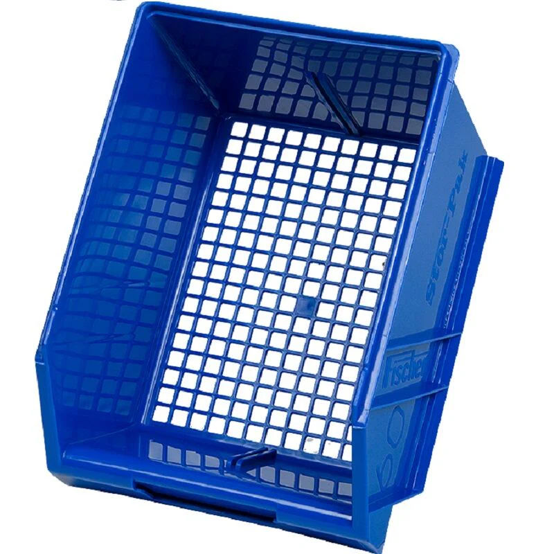 Fischer Plastics Stor-Pak 60 Blue Bin with Mesh Base 6L - Image 2