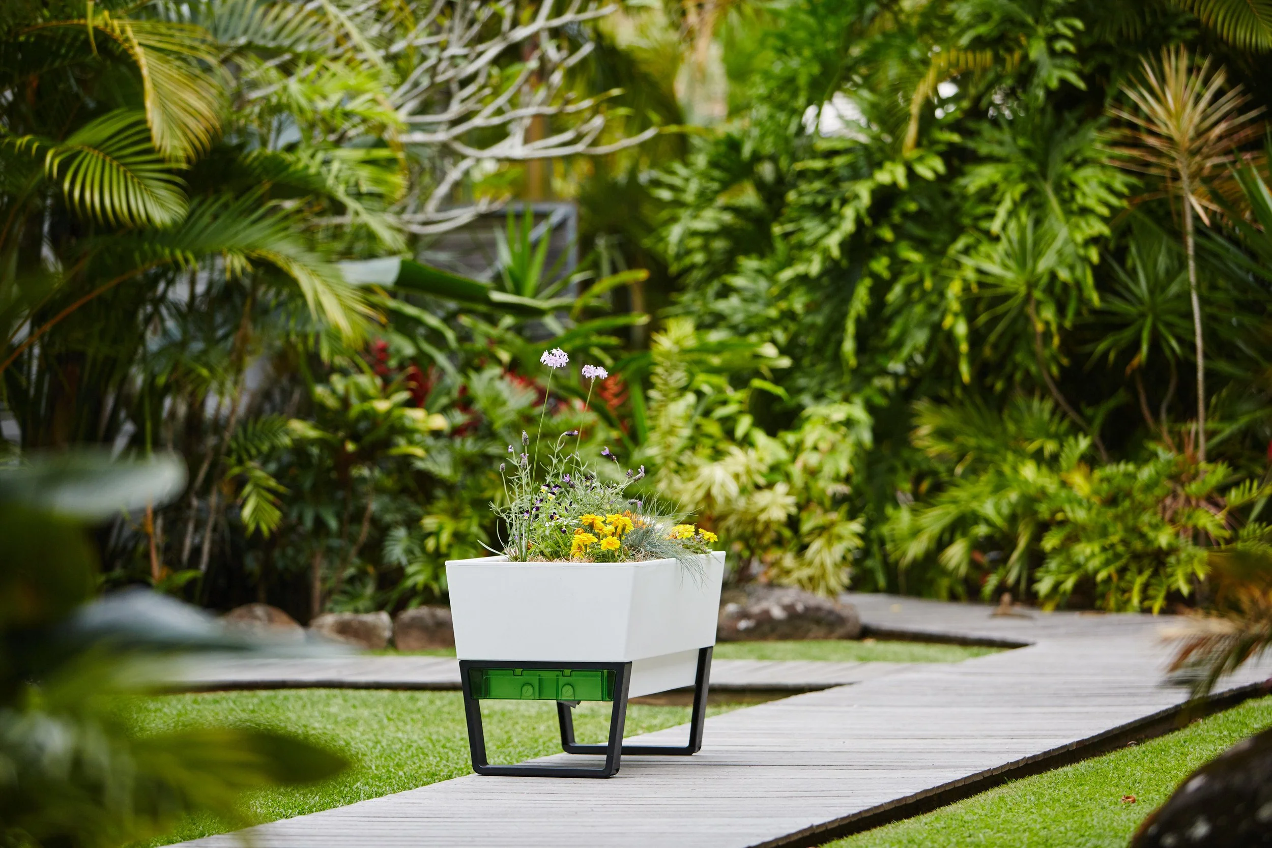 Glowpear Urban Garden Planter - Self Watering Planter Box Kit - Image 5