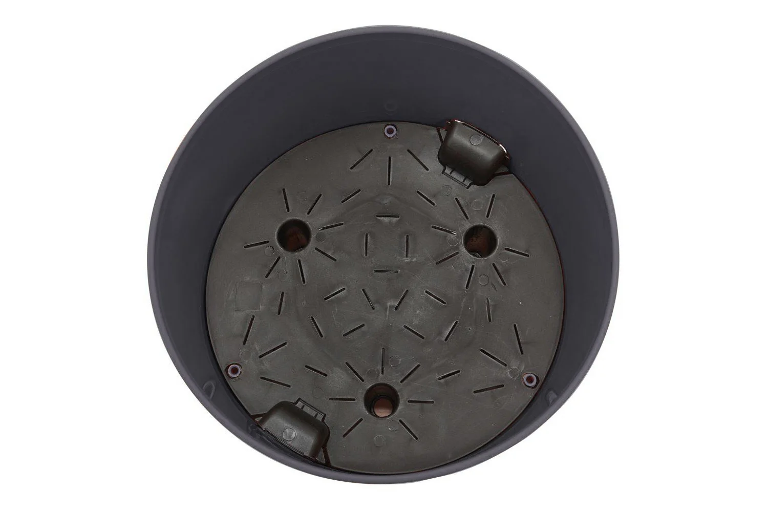 Greenlife Jumbo Tomato Growing Tower with Self Watering Pot - Slate Grey - Image 5