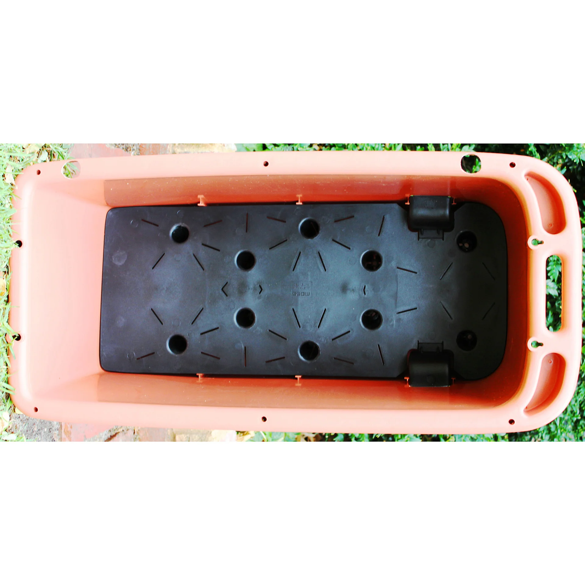 Greenlife Mobile Vege Patch with Self Watering Pot - Slate Grey - Image 8