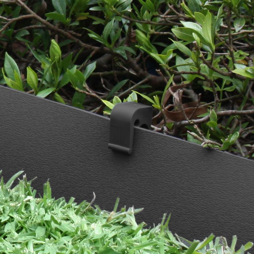 Greenlife Recycled Plastic Garden Edging Pegs x 10 - Black - Image 3