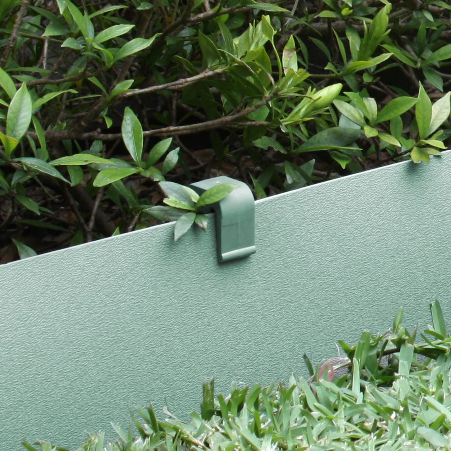 Greenlife Recycled Plastic Garden Edging Pegs x 10 - Eucalypt Green - Image 3