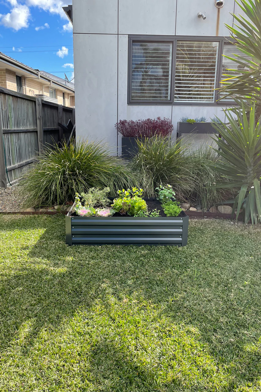 Greenlife Raised Garden Bed - 1200 x 900 x 300mm - Charcoal - Image 10
