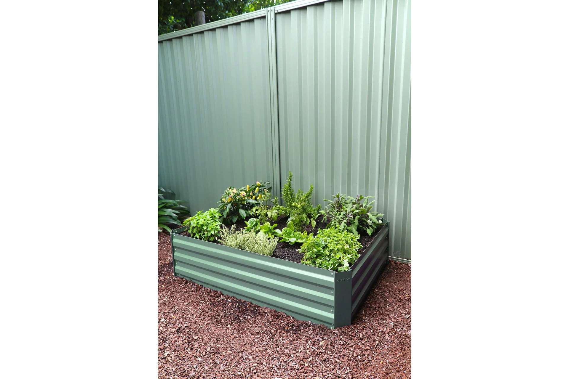 Greenlife Raised Garden Bed - 1200 x 900 x 300mm - Eucalypt Green - Image 4