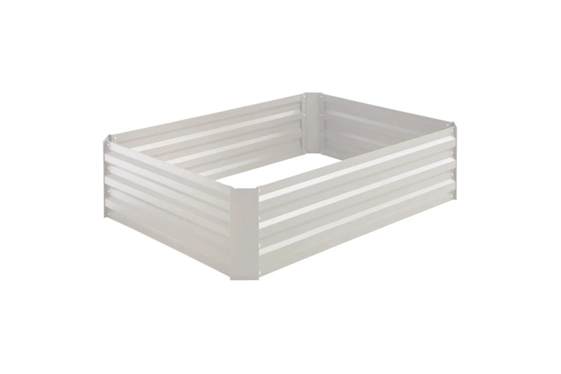 Greenlife Raised Garden Bed - 1200 x 900 x 300mm - Vintage White - Image 4
