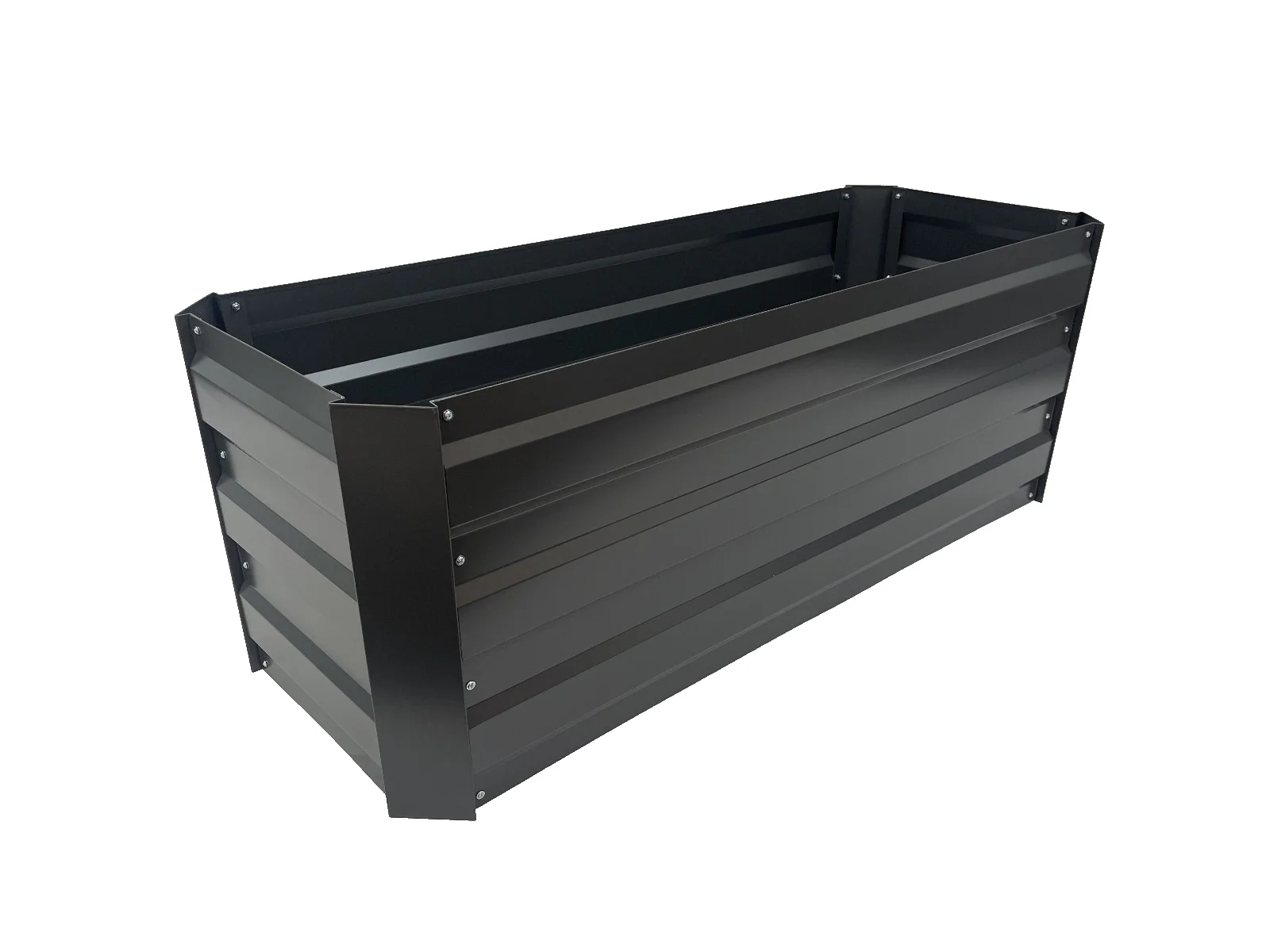 Greenlife Slimline Raised Garden Bed - 1200 x 450 x 450mm - Charcoal