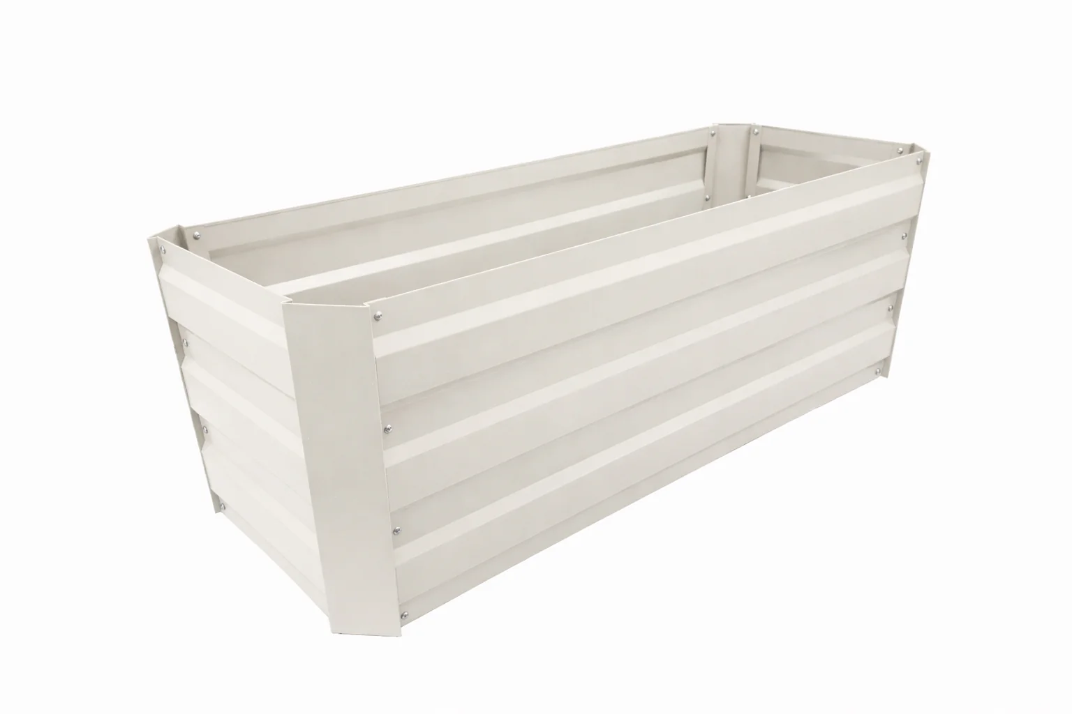 Greenlife Slimline Raised Garden Bed - 1200 x 450 x 450mm - Vintage White