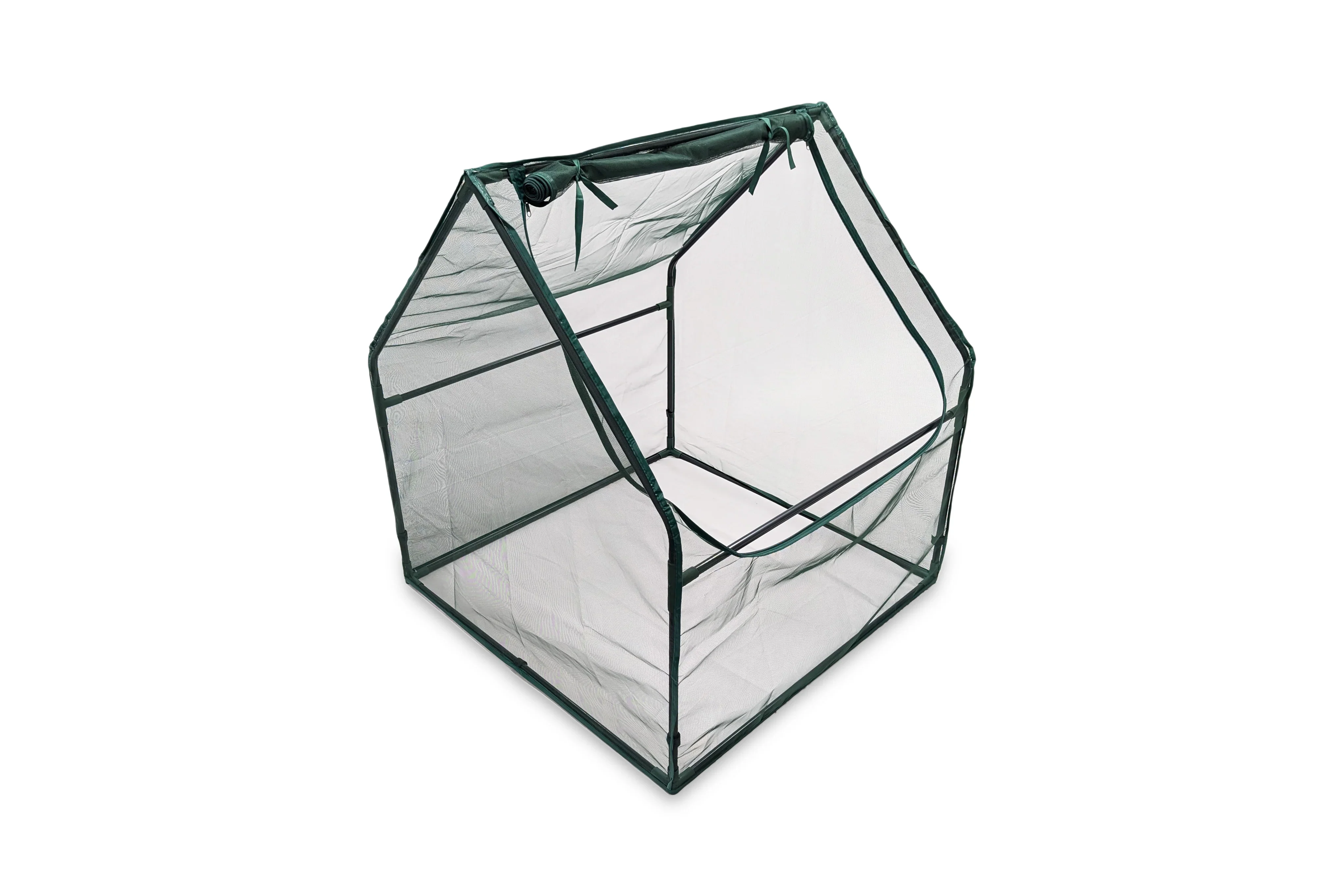 Greenlife Square Drop Over PE Greenhouse + Netting Cover 900 x 900 x 1020mm - Image 4