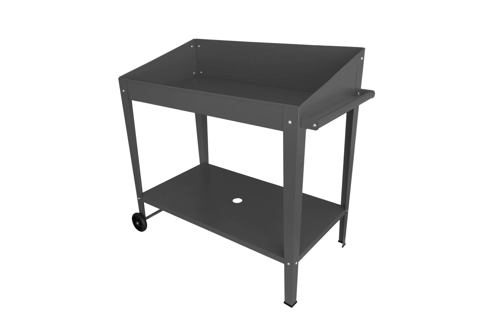 Greenlife Sturdy Mobile Potting Bench - 1000 x 550 x 1010mm - Charcoal - Image 3