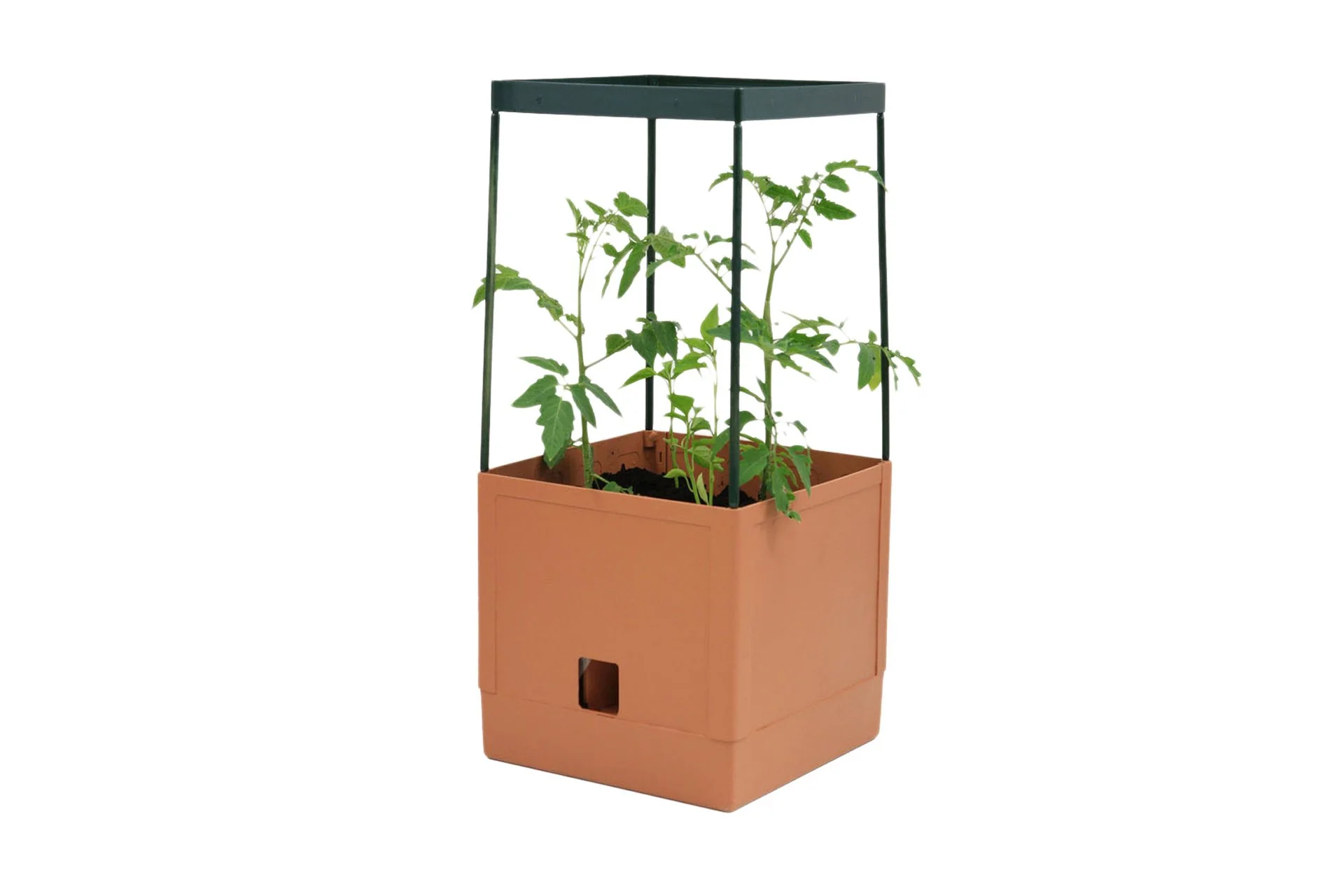 Greenlife Tomato Growing Tower 3 Tier with Self Watering Pot - Terracotta - Image 3