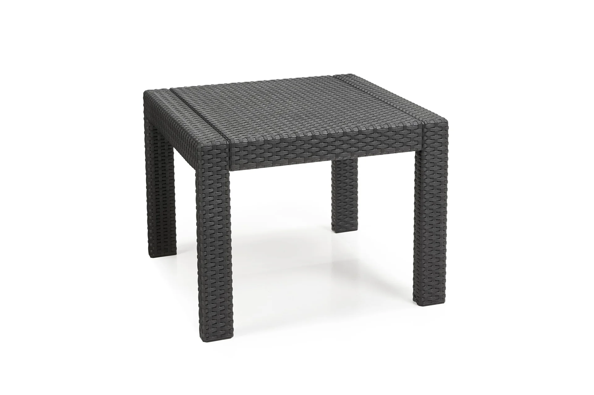 Keter Alabama Wicker Lounge Set with Cushions - Graphite - Image 8