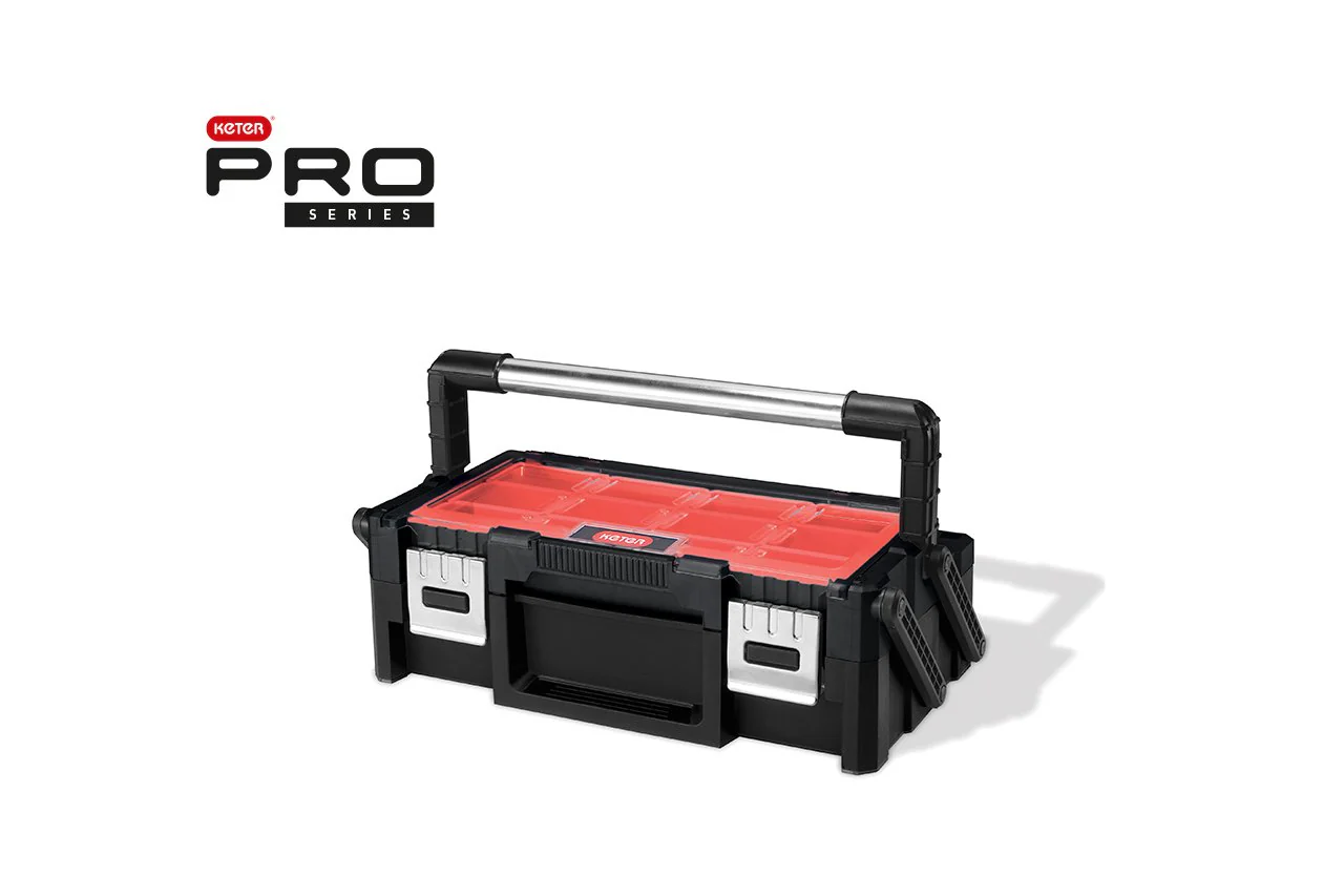 Keter Cantilever Organizer Tool Box - 18" - Image 4