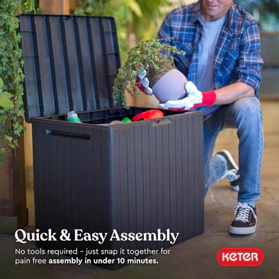 Keter City Box - 113L Outdoor Storage Box - Image 5