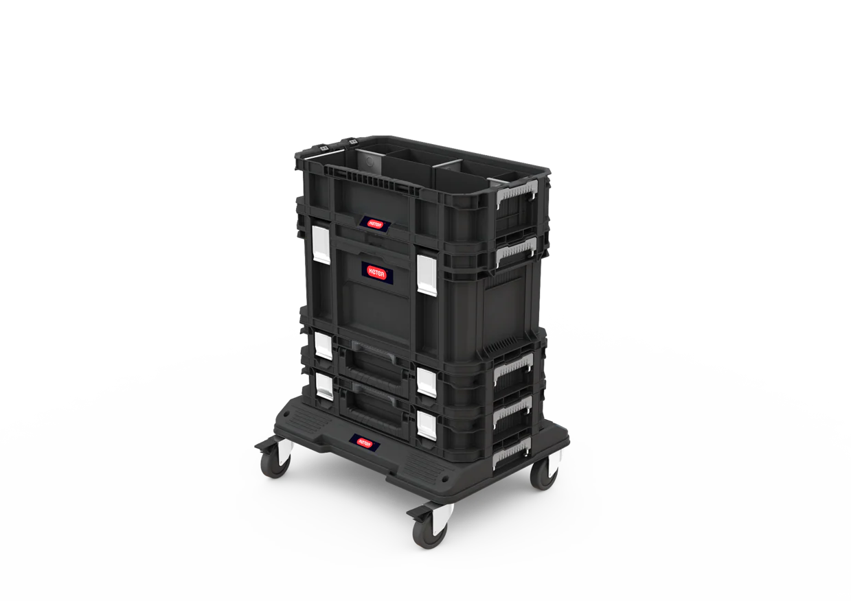 Keter Connect Garage Dolly Trolley Cart - Image 2