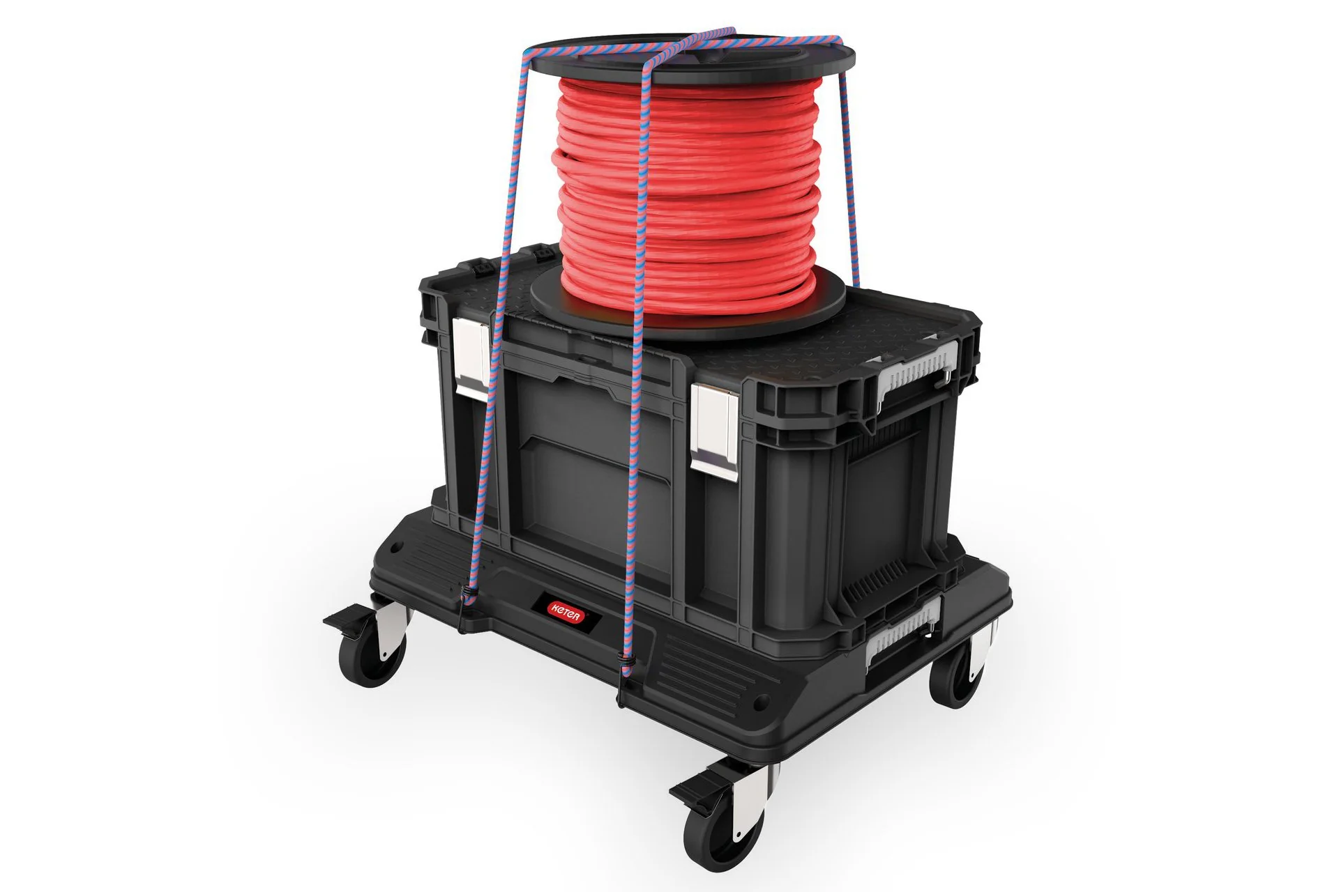 Keter Connect Garage Dolly Trolley Cart - Image 3