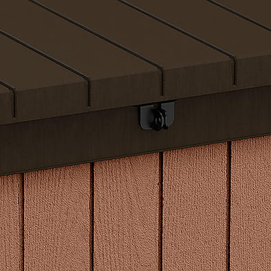 Keter Darwin Short 380L Storage Box - Brown - Image 3