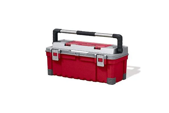 Keter Hawk Tool Box with lid Organizer - 26" - Image 4