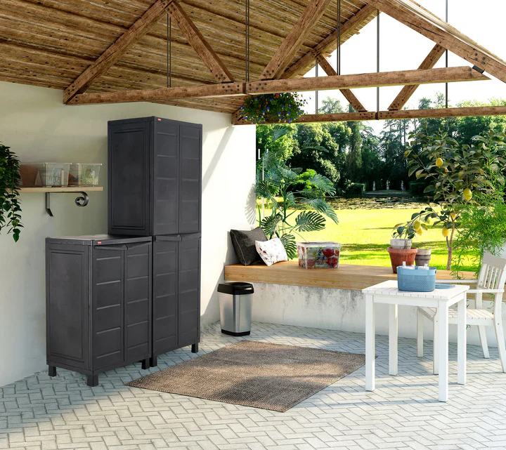 Keter Outdoor Utility Multi Purpose Cabinet With Legs - Image 3