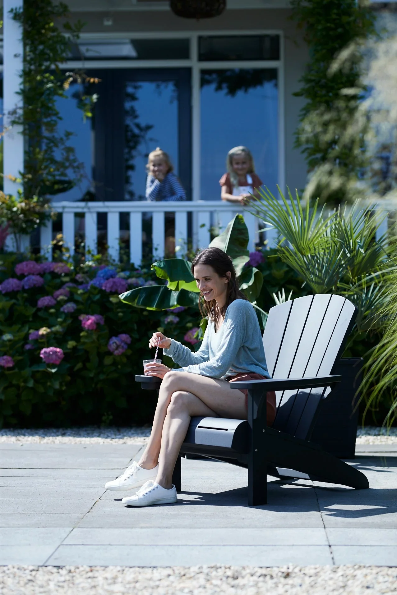 Keter Alpine Adirondack Chair - Graphite - Image 7