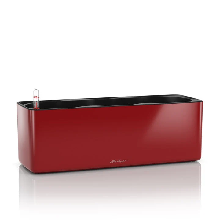 Lechuza Self Watering Planter Box - Glossy CUBE Triple - Image 4