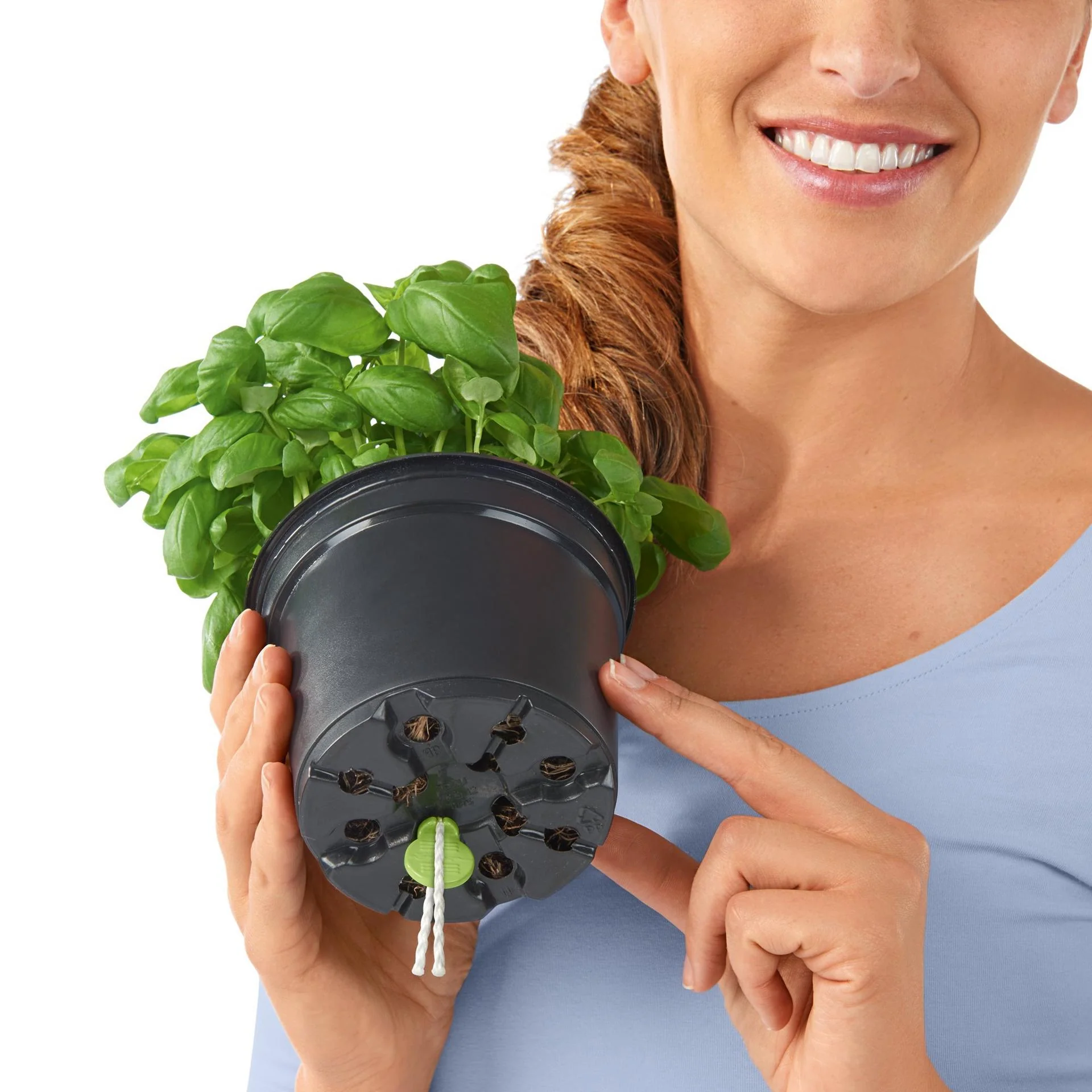 Lechuza Self-Watering Pot - PURO CUBE Color 14 - Image 7