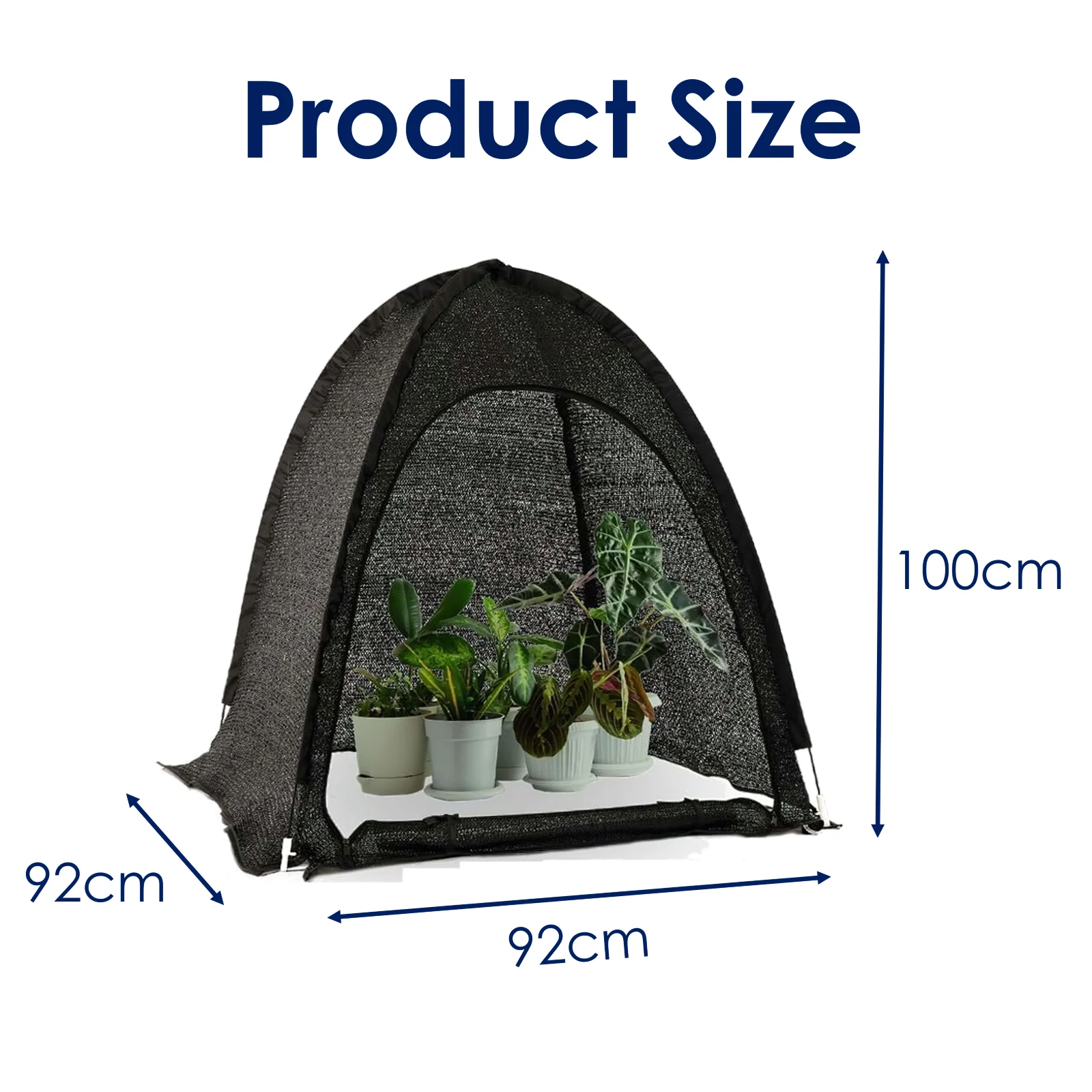 Maze 3 Pack Pop Up Shade Garden Cover – 0.92m² X 1m High - Image 8