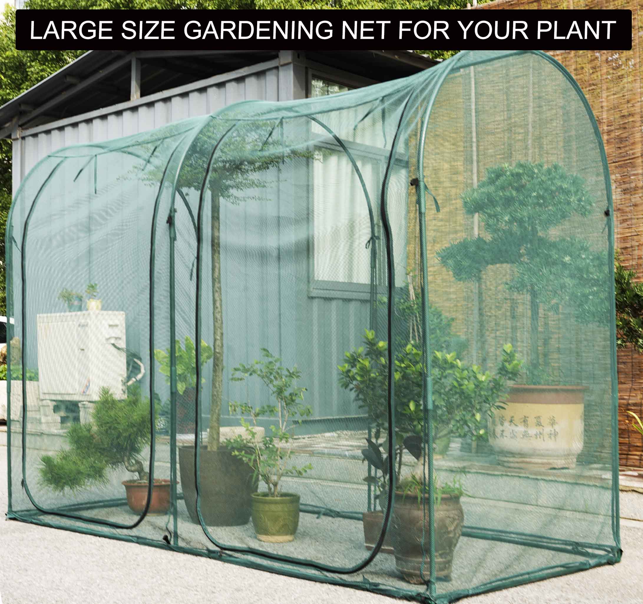 Maze Arch Net Crop Protection Cage – Medium 2.5m x 1.25m x 1.85m - Image 10