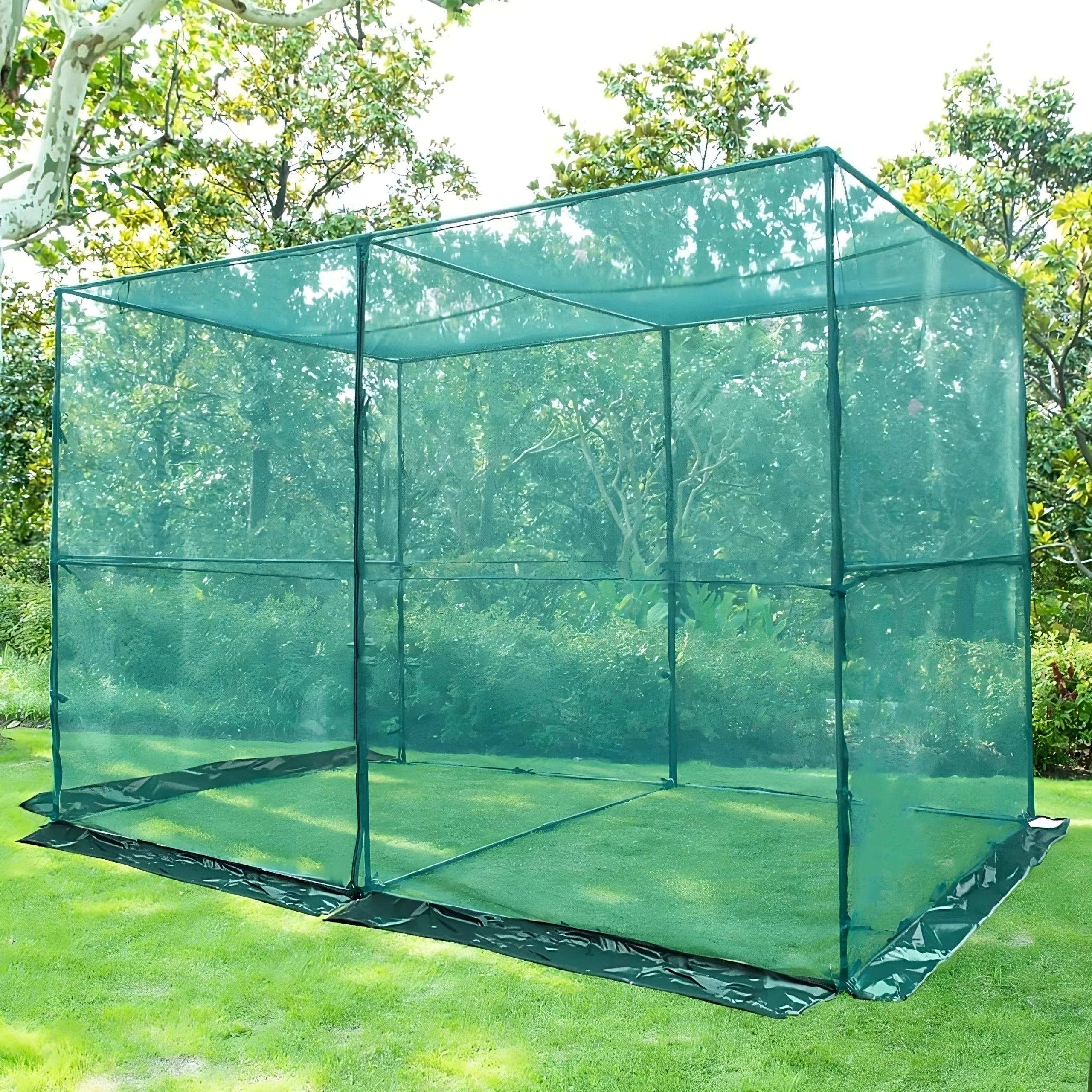 Maze Metal Frame Crop Protection Cage - Large 3m x 2m x 2m - Image 3