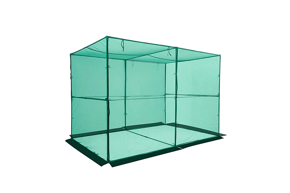 Maze Metal Frame Crop Protection Cage - Medium 2.4m x 1.2m x 1.8m