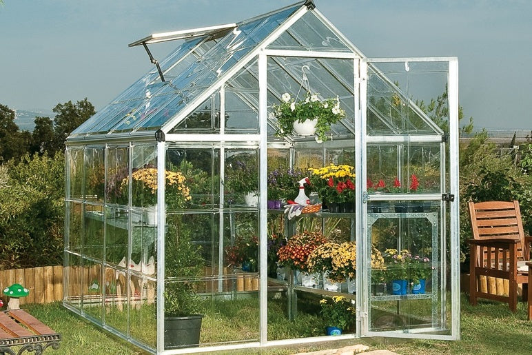 Maze Harmony Premium Polycarbonate Greenhouse 6' x 8' - Image 2