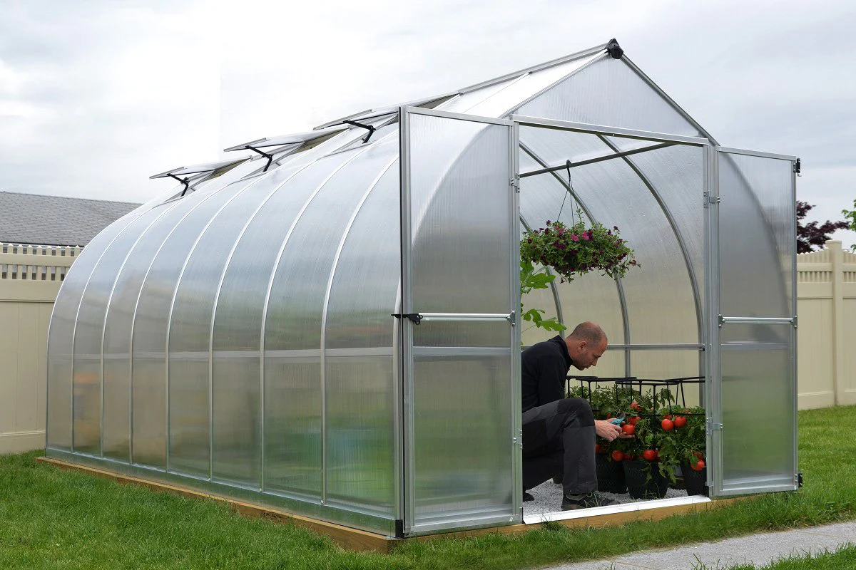Maze Bella Premium Polycarbonate Greenhouse 8' x 16' - Image 3