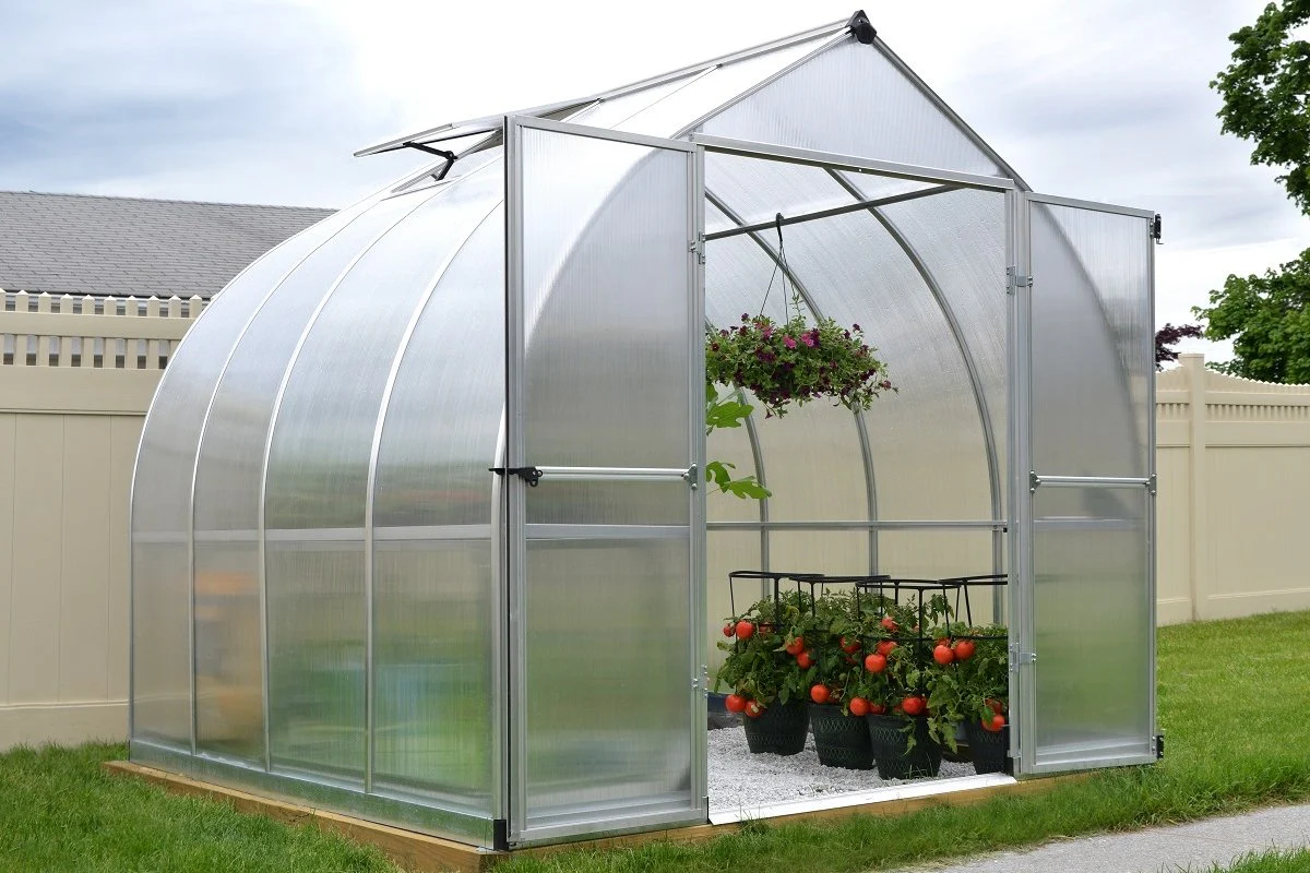 Maze Bella Premium Polycarbonate Greenhouse 8' x 8' - Image 3