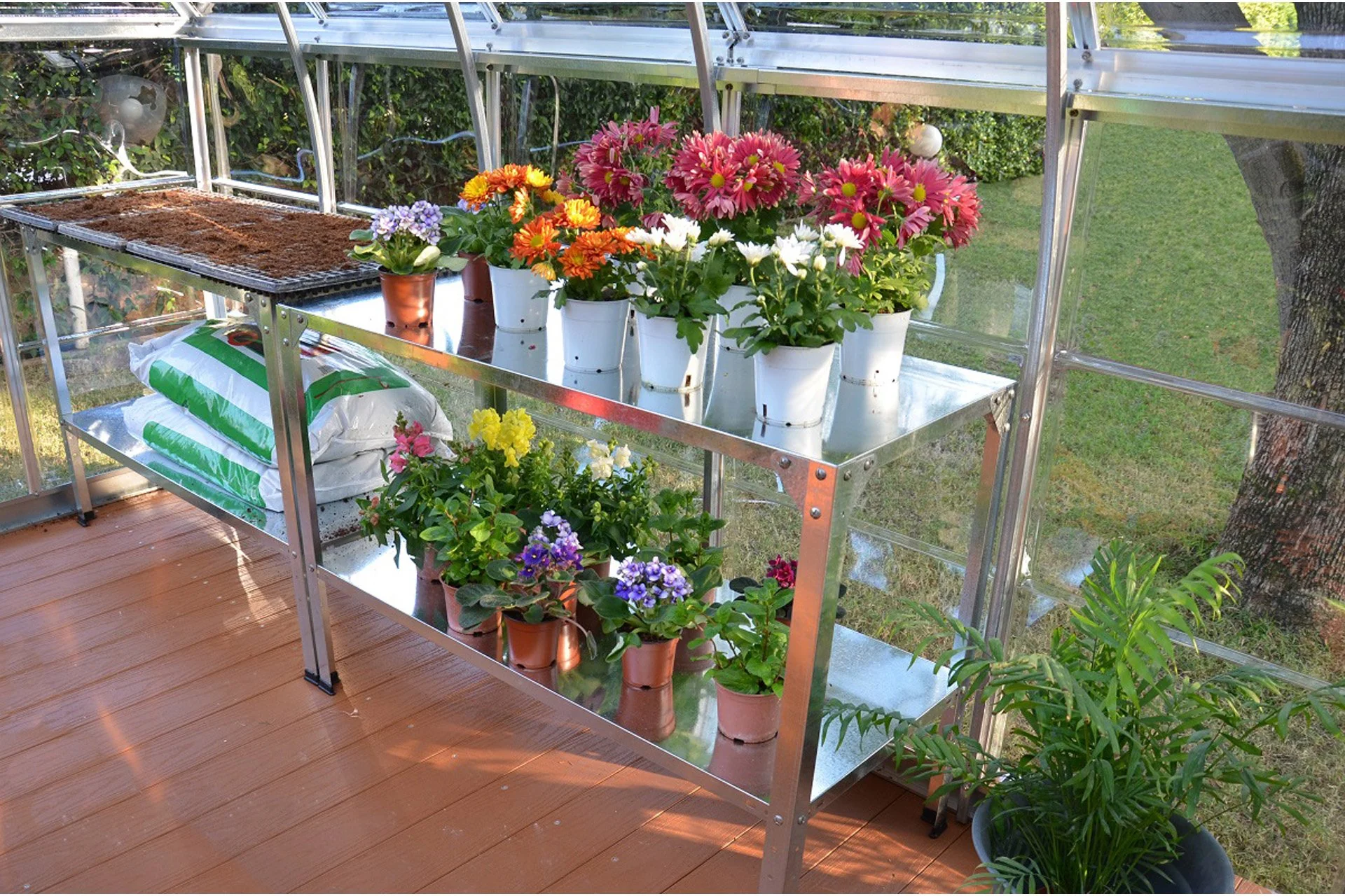 Maze Greenhouse Accessory - Steel Work Bench - Image 4
